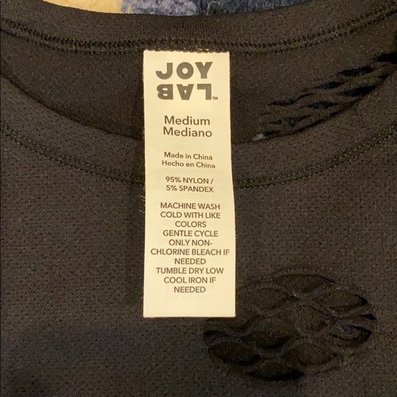JoyLab Tops Joy Lab Long Sleeve Mesh Active Top Poshmark